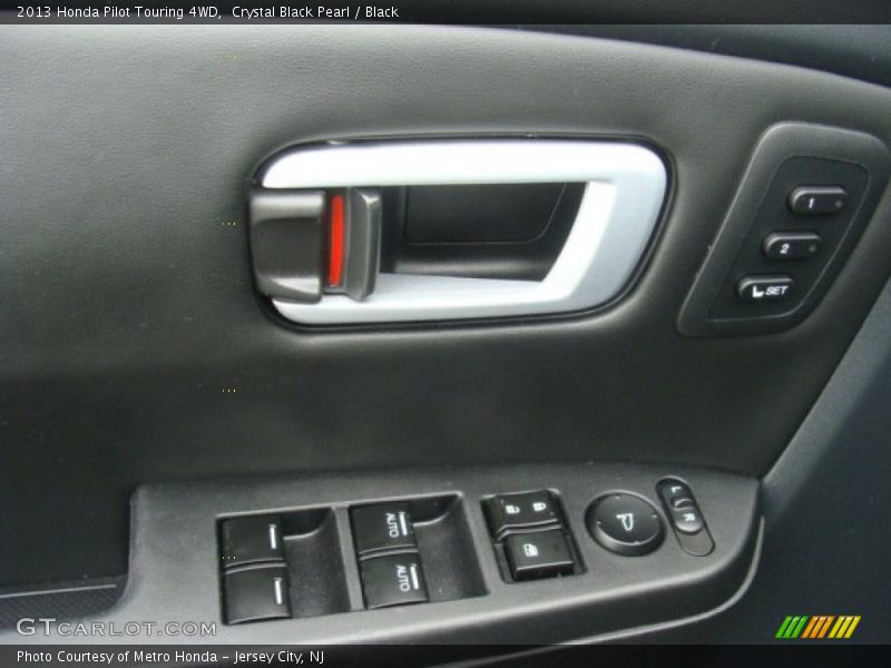 Crystal Black Pearl / Black 2013 Honda Pilot Touring 4WD