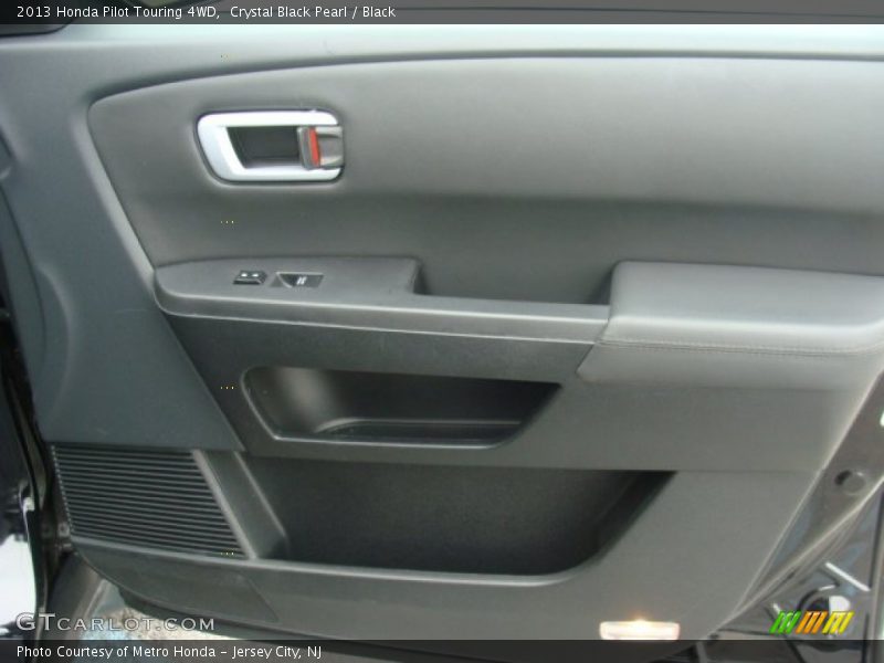 Crystal Black Pearl / Black 2013 Honda Pilot Touring 4WD