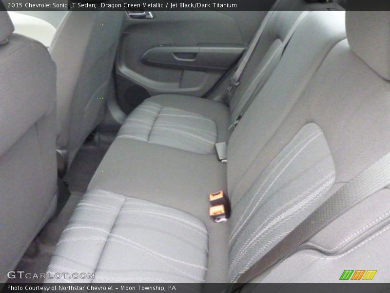 Dragon Green Metallic / Jet Black/Dark Titanium 2015 Chevrolet Sonic LT Sedan