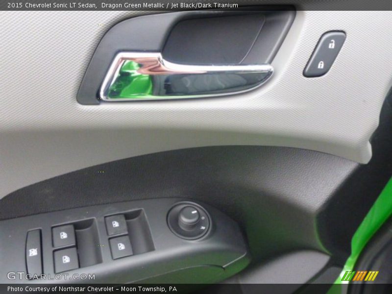 Dragon Green Metallic / Jet Black/Dark Titanium 2015 Chevrolet Sonic LT Sedan