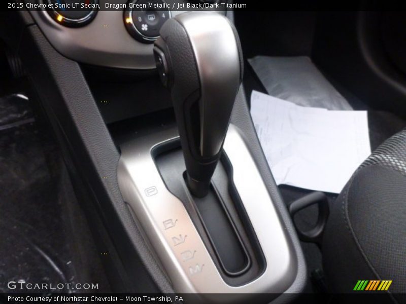 Dragon Green Metallic / Jet Black/Dark Titanium 2015 Chevrolet Sonic LT Sedan