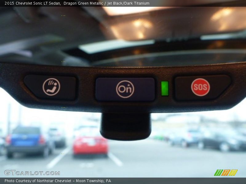 Dragon Green Metallic / Jet Black/Dark Titanium 2015 Chevrolet Sonic LT Sedan