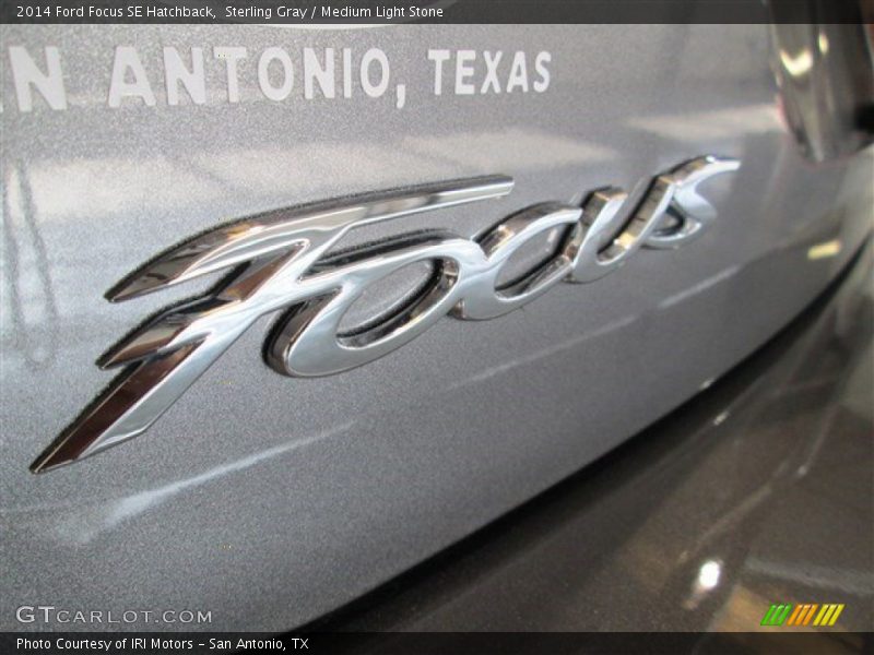 Sterling Gray / Medium Light Stone 2014 Ford Focus SE Hatchback