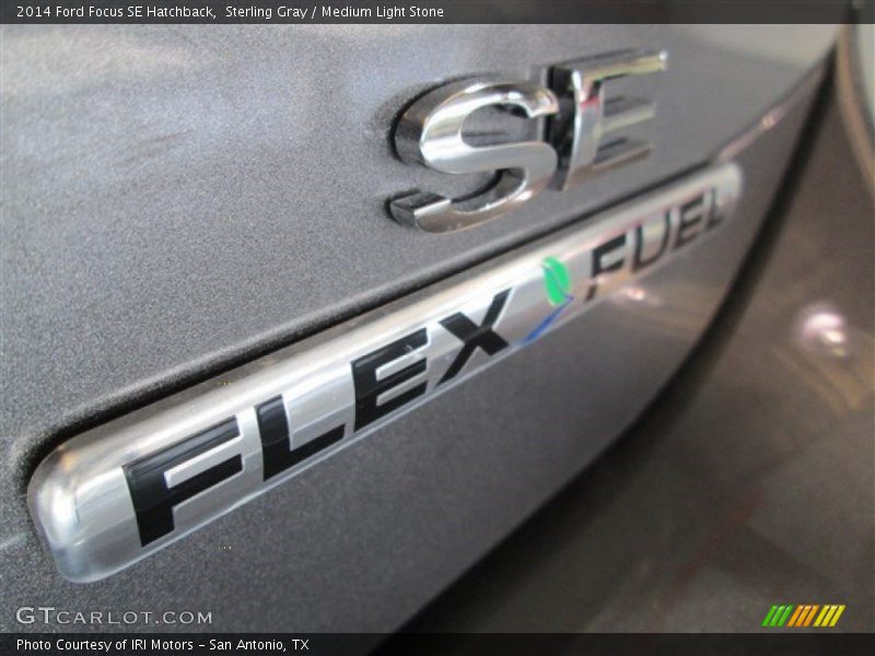 Sterling Gray / Medium Light Stone 2014 Ford Focus SE Hatchback