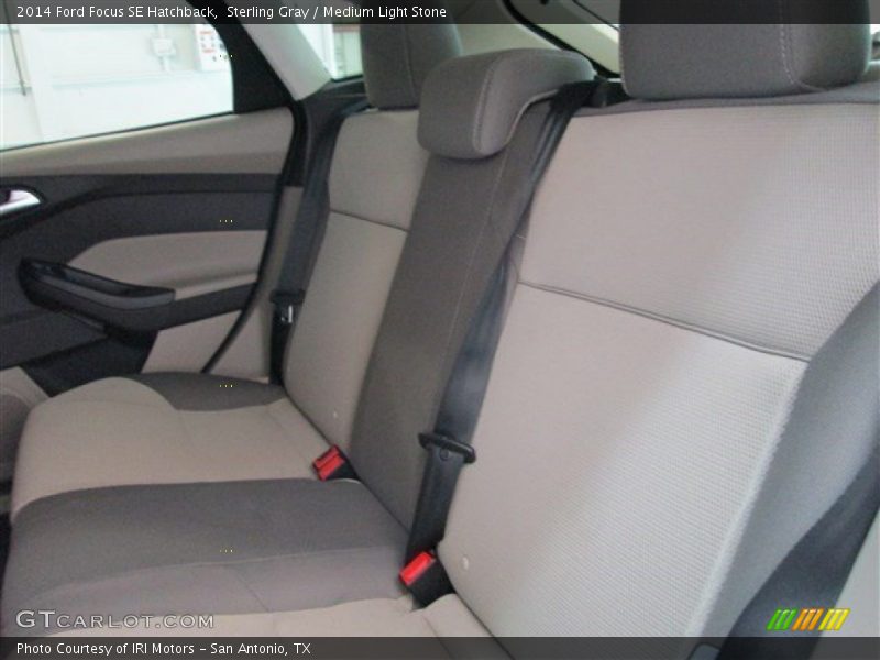 Sterling Gray / Medium Light Stone 2014 Ford Focus SE Hatchback