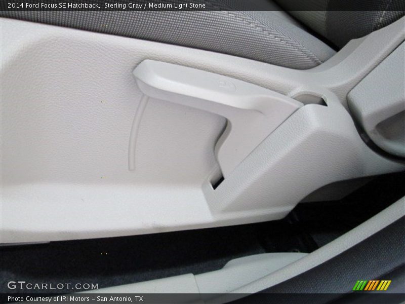Sterling Gray / Medium Light Stone 2014 Ford Focus SE Hatchback