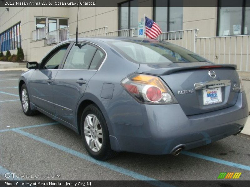 Ocean Gray / Charcoal 2012 Nissan Altima 2.5 S