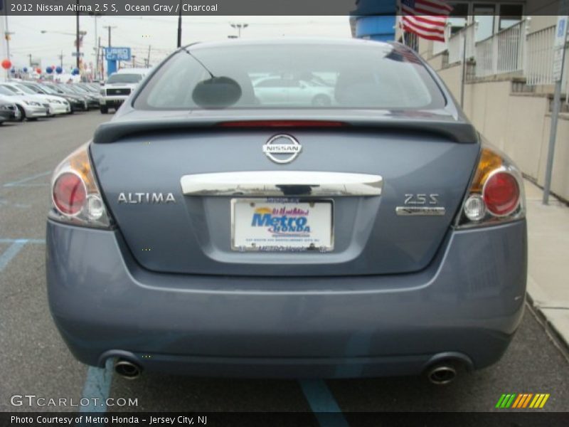 Ocean Gray / Charcoal 2012 Nissan Altima 2.5 S