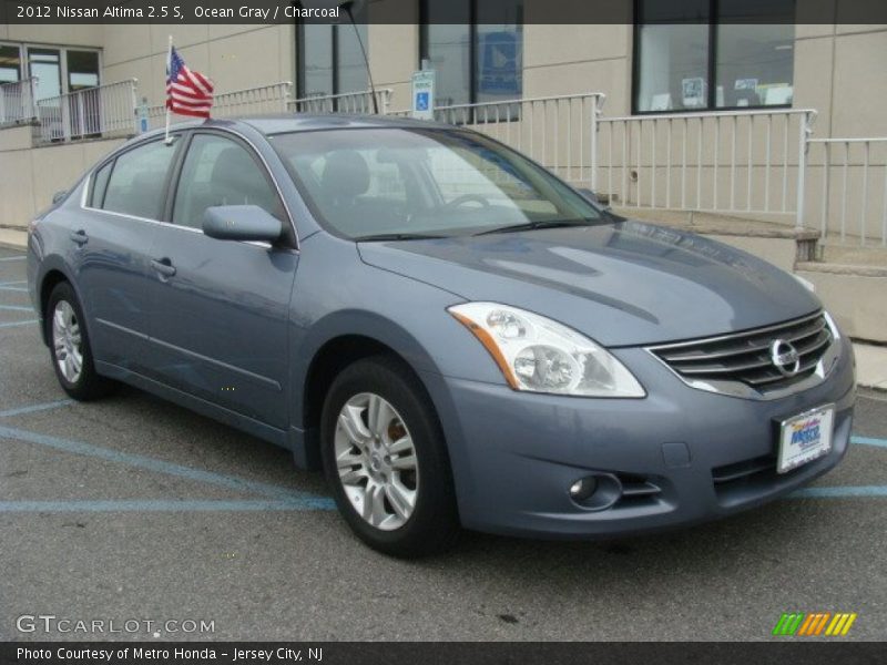Ocean Gray / Charcoal 2012 Nissan Altima 2.5 S
