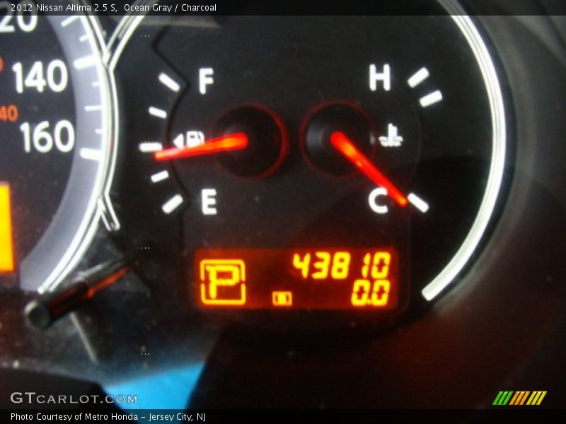 Ocean Gray / Charcoal 2012 Nissan Altima 2.5 S