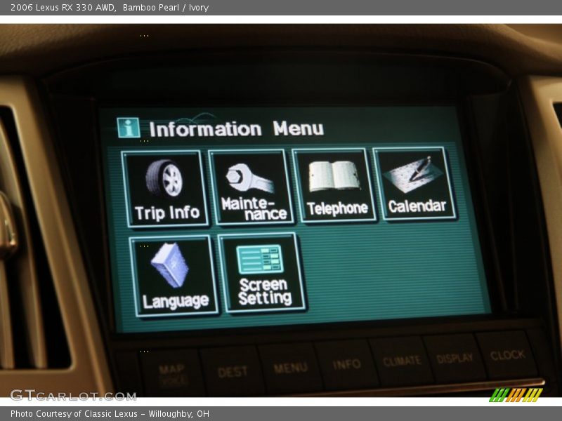 Bamboo Pearl / Ivory 2006 Lexus RX 330 AWD