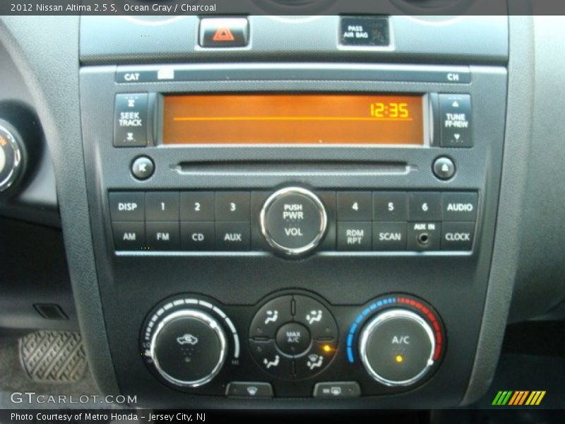 Ocean Gray / Charcoal 2012 Nissan Altima 2.5 S