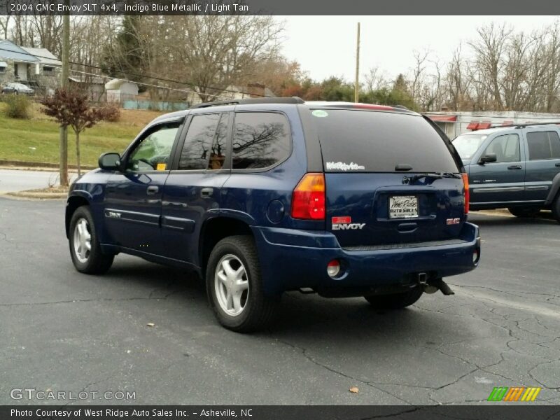 Indigo Blue Metallic / Light Tan 2004 GMC Envoy SLT 4x4