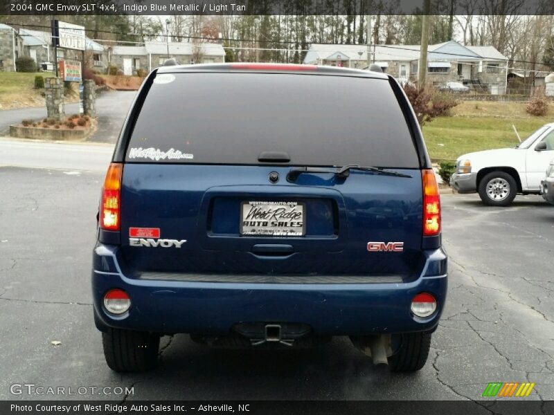 Indigo Blue Metallic / Light Tan 2004 GMC Envoy SLT 4x4
