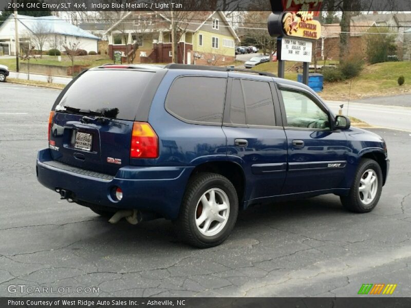 Indigo Blue Metallic / Light Tan 2004 GMC Envoy SLT 4x4