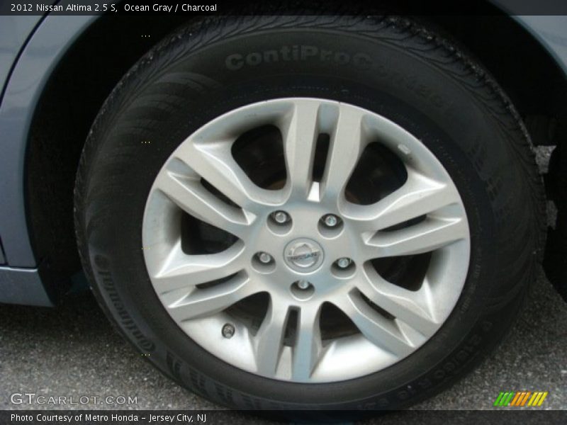 Ocean Gray / Charcoal 2012 Nissan Altima 2.5 S