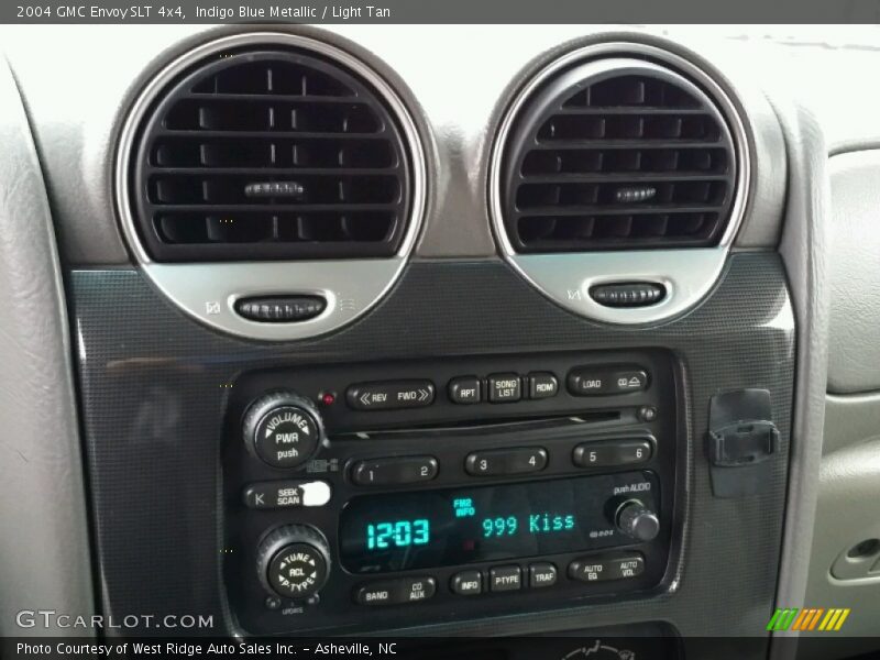 Indigo Blue Metallic / Light Tan 2004 GMC Envoy SLT 4x4