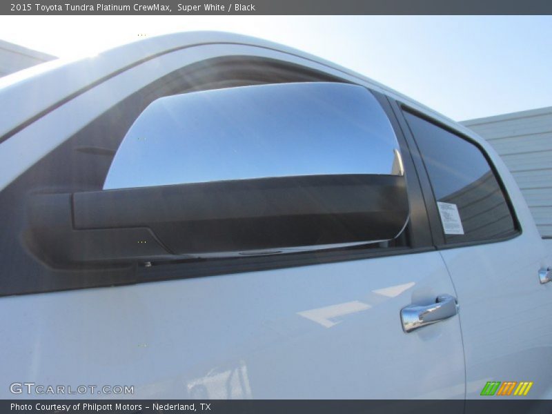 Super White / Black 2015 Toyota Tundra Platinum CrewMax