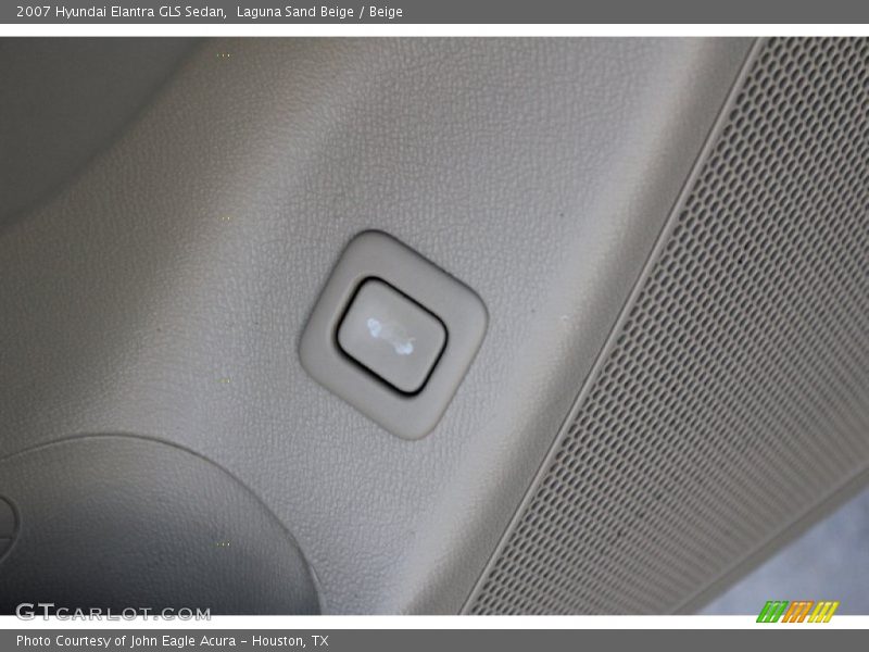 Laguna Sand Beige / Beige 2007 Hyundai Elantra GLS Sedan