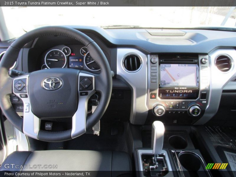Dashboard of 2015 Tundra Platinum CrewMax