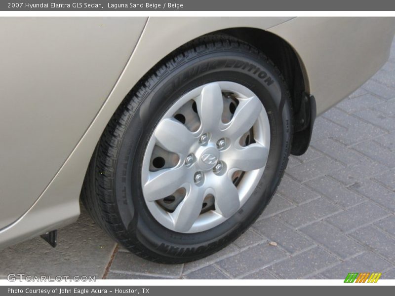 Laguna Sand Beige / Beige 2007 Hyundai Elantra GLS Sedan