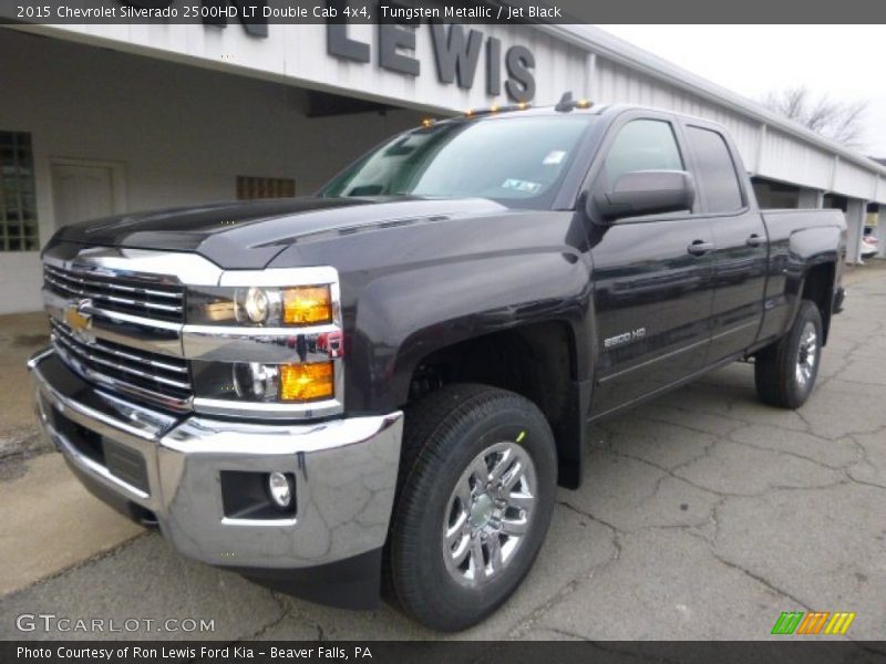 Tungsten Metallic / Jet Black 2015 Chevrolet Silverado 2500HD LT Double Cab 4x4