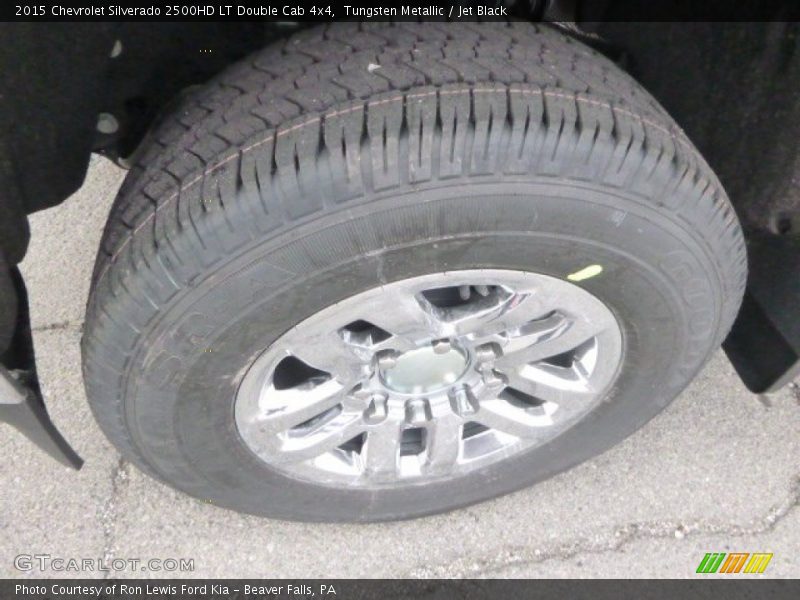 Tungsten Metallic / Jet Black 2015 Chevrolet Silverado 2500HD LT Double Cab 4x4