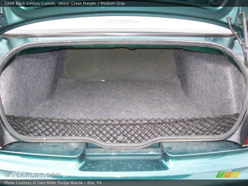 Jasper Green Metallic / Medium Gray 1998 Buick Century Custom