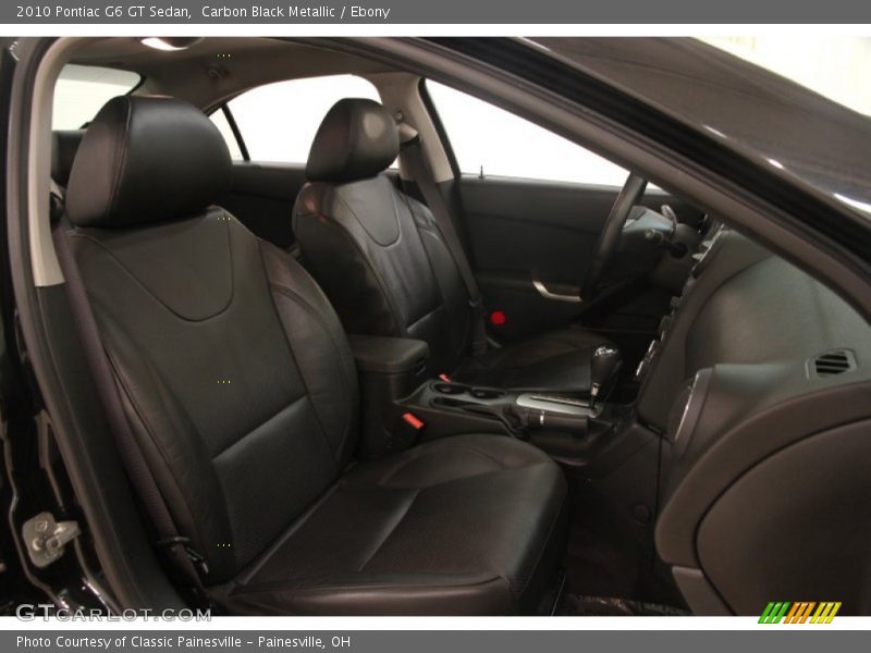 Carbon Black Metallic / Ebony 2010 Pontiac G6 GT Sedan