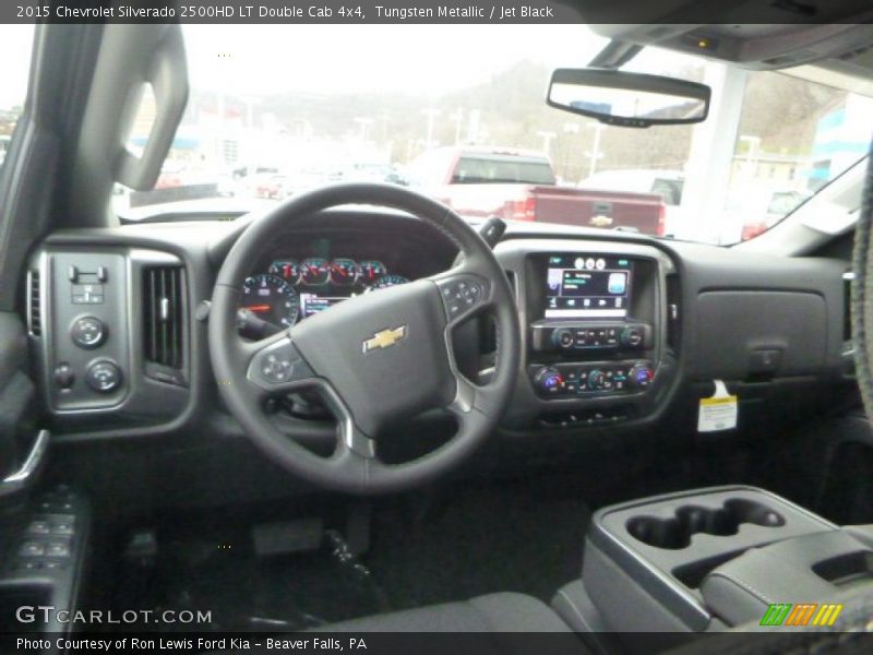 Tungsten Metallic / Jet Black 2015 Chevrolet Silverado 2500HD LT Double Cab 4x4