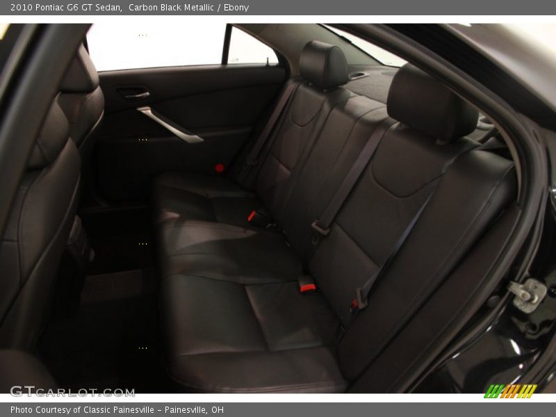Carbon Black Metallic / Ebony 2010 Pontiac G6 GT Sedan