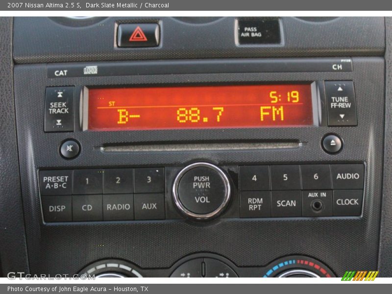 Dark Slate Metallic / Charcoal 2007 Nissan Altima 2.5 S