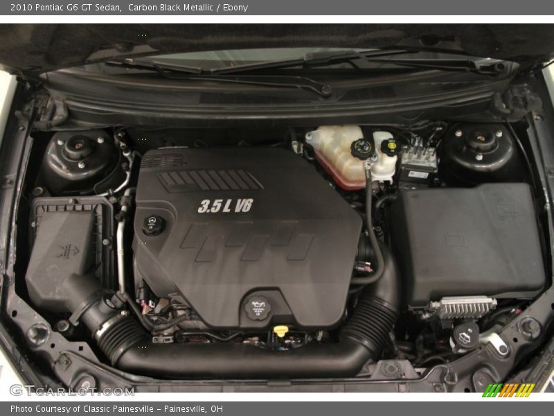 Carbon Black Metallic / Ebony 2010 Pontiac G6 GT Sedan