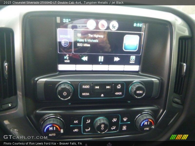 Tungsten Metallic / Jet Black 2015 Chevrolet Silverado 2500HD LT Double Cab 4x4