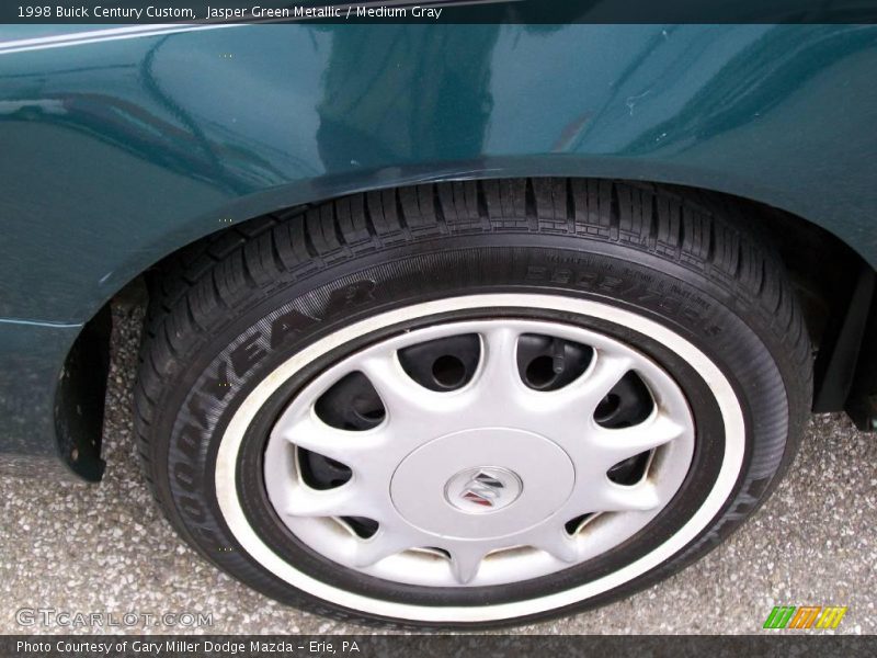 Jasper Green Metallic / Medium Gray 1998 Buick Century Custom