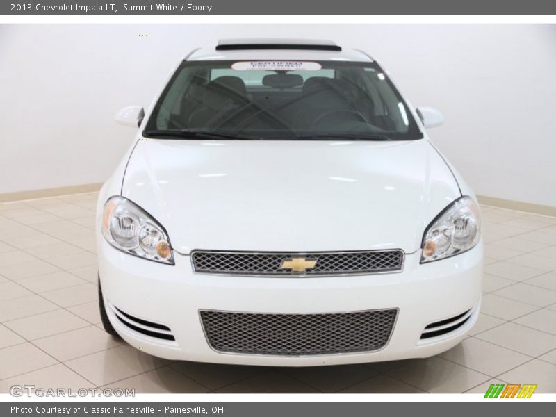 Summit White / Ebony 2013 Chevrolet Impala LT