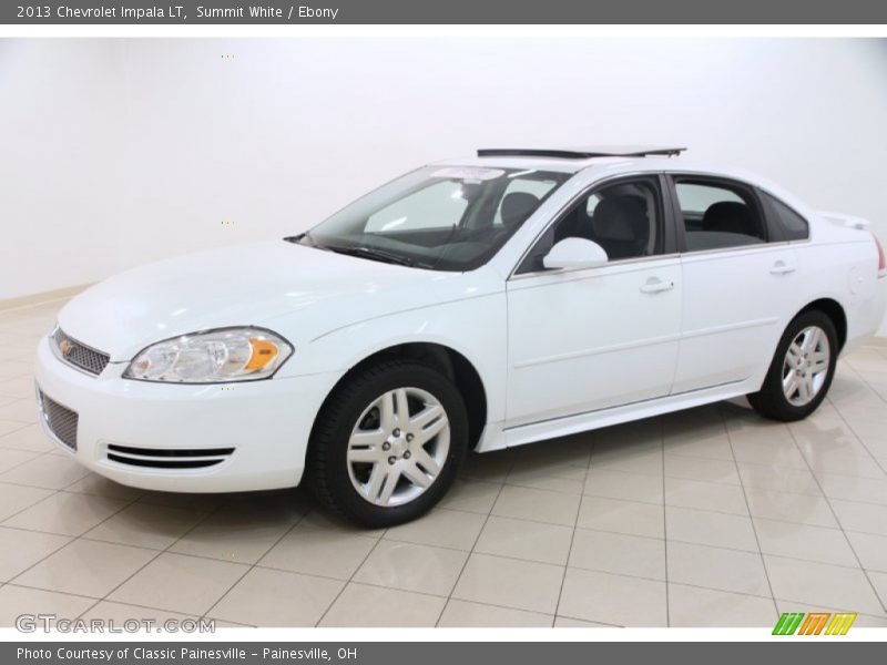 Summit White / Ebony 2013 Chevrolet Impala LT