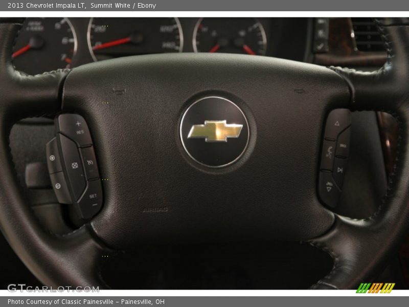 Summit White / Ebony 2013 Chevrolet Impala LT