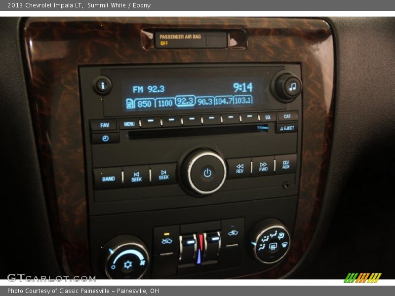 Summit White / Ebony 2013 Chevrolet Impala LT