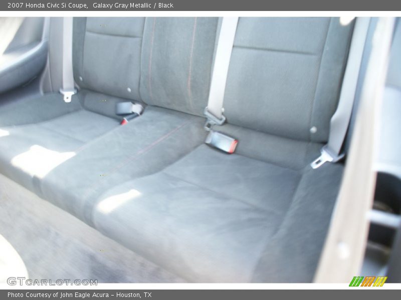 Galaxy Gray Metallic / Black 2007 Honda Civic Si Coupe