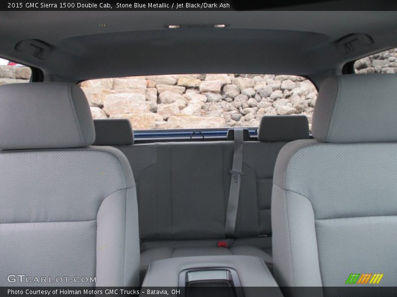 Stone Blue Metallic / Jet Black/Dark Ash 2015 GMC Sierra 1500 Double Cab