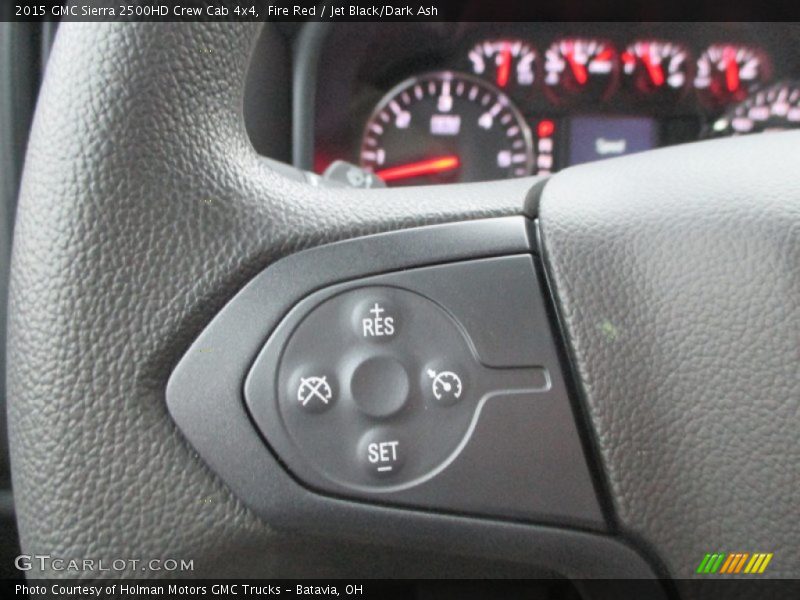 Fire Red / Jet Black/Dark Ash 2015 GMC Sierra 2500HD Crew Cab 4x4