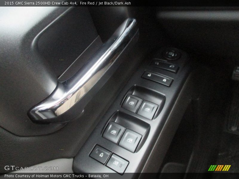 Fire Red / Jet Black/Dark Ash 2015 GMC Sierra 2500HD Crew Cab 4x4