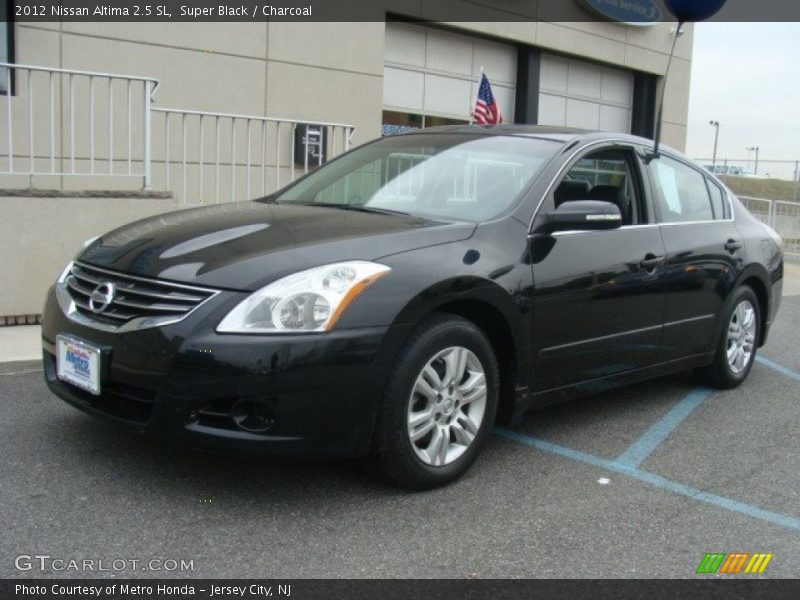 Super Black / Charcoal 2012 Nissan Altima 2.5 SL