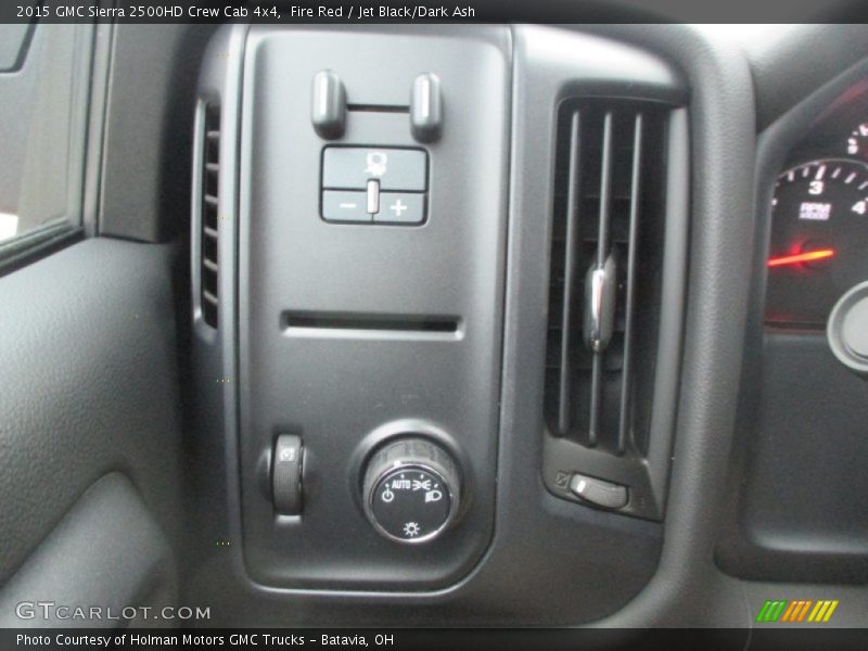 Fire Red / Jet Black/Dark Ash 2015 GMC Sierra 2500HD Crew Cab 4x4