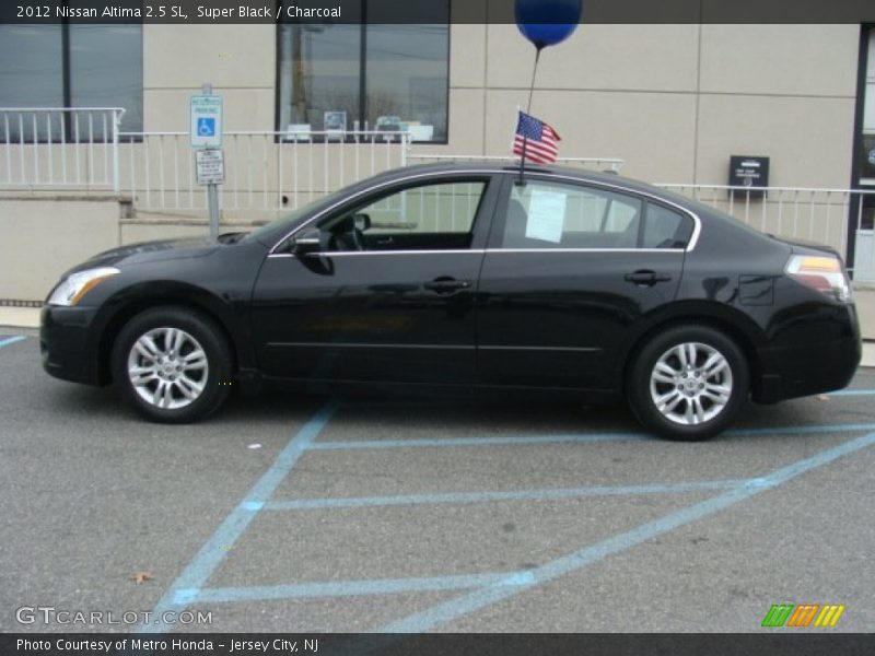 Super Black / Charcoal 2012 Nissan Altima 2.5 SL