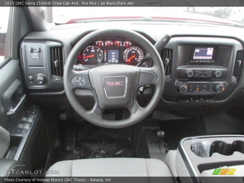 Fire Red / Jet Black/Dark Ash 2015 GMC Sierra 2500HD Crew Cab 4x4