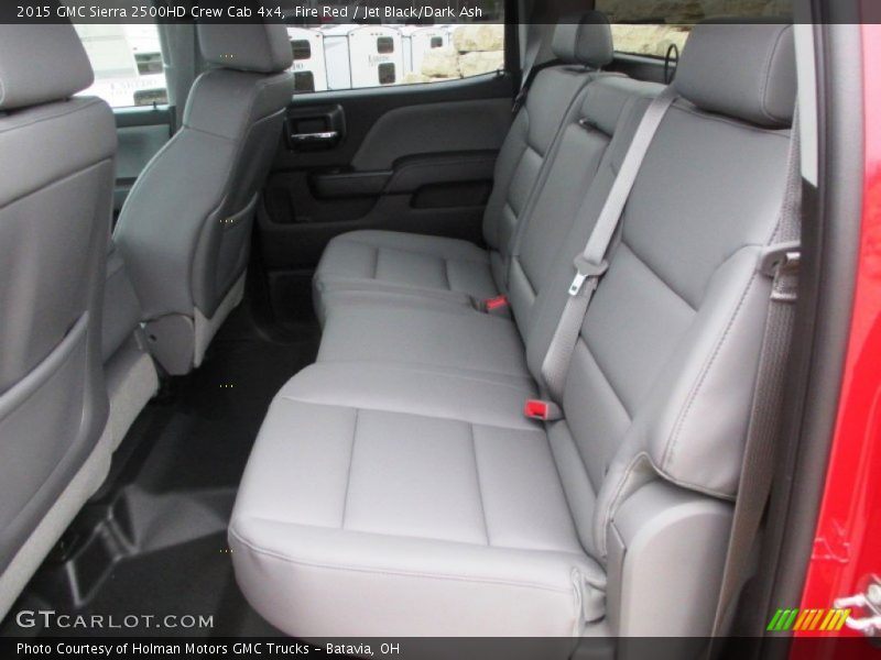 Fire Red / Jet Black/Dark Ash 2015 GMC Sierra 2500HD Crew Cab 4x4