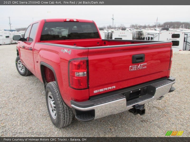 Fire Red / Jet Black/Dark Ash 2015 GMC Sierra 2500HD Crew Cab 4x4