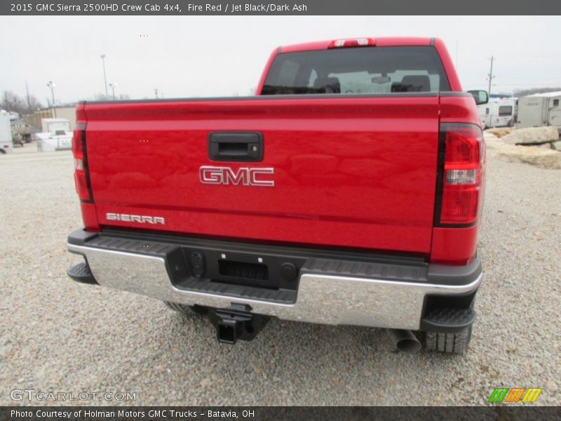 Fire Red / Jet Black/Dark Ash 2015 GMC Sierra 2500HD Crew Cab 4x4